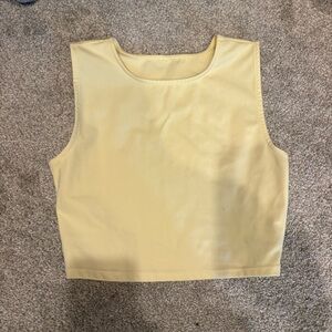 Yogalicious Yellow Tank Top